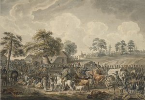 法国军队于1812年7月24日，1820年代中期越过道加瓦河