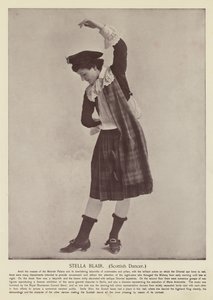 Stella Blair，苏格兰舞者