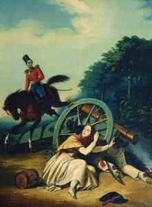 1812年法国 - 俄罗斯战争的场景，1830年代