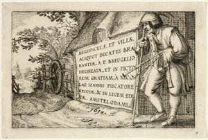 扉页，在《农场、乡间别墅和乡村村落图》（Praediorum villarum et rusticarum casularum icones）之后