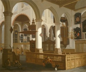 Oude Kerk，代尔夫特，166070。