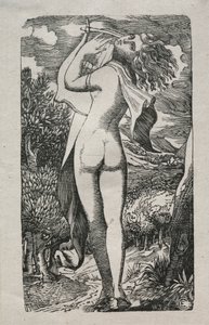 Bacchante或The Lyre上的播放器，1829年。