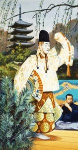 日本能乐舞者
