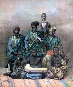 达荷美国王Behanzin，1893年