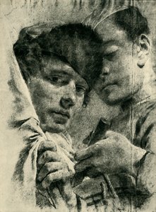 鼓手和旗手，1943年18世纪中叶。