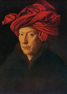 人自画像，1433年。