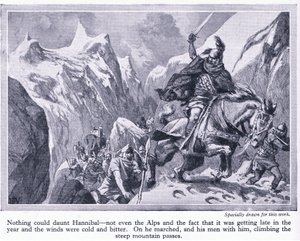 1915年，汉尼拔如何越过阿尔卑斯山 作者 约翰哈里斯瓦尔达