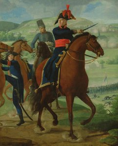 路易斯玛丽Turreau de Garambouville将军（1756-1816）在Gravieres事件，1800（见192172）