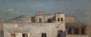 那不勒斯的屋顶，1782年
