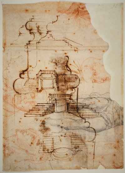 楼梯计划 作者 米开朗基罗（Michelangelo Buonarroti）