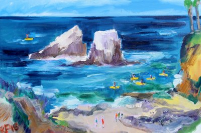 Seal Rock, Laguna, 2018 作者 理查德·福克斯