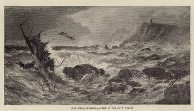Glen Head，Donegal，沉没的残骸现场 作者 沃尔特·威廉·梅